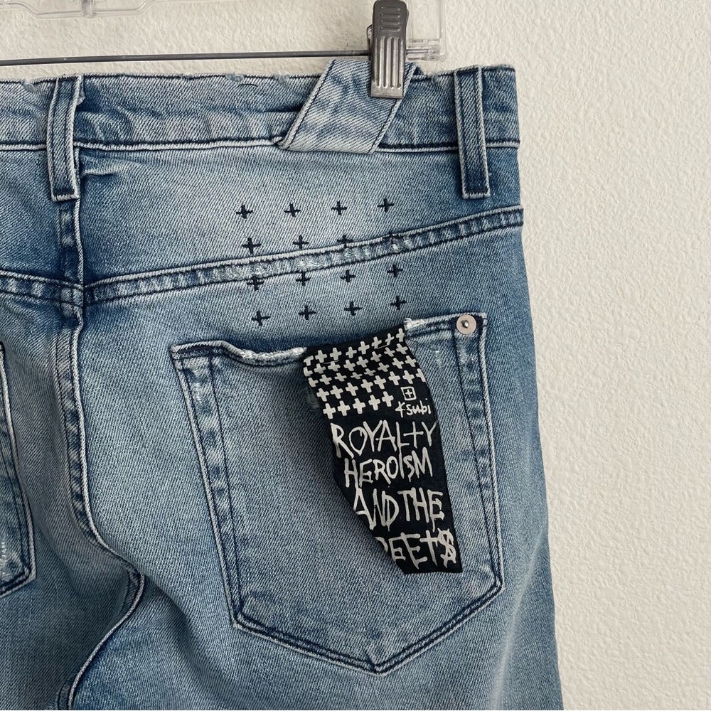 KSUBI Light Wash Chitch Rebel Skinny Denim Jeans